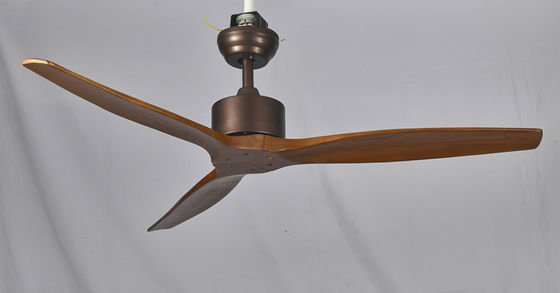 Lame telecomandate moderne dell'interno di Ploywood del motore 3 di CC della luce del ventilatore da soffitto di Dimmable