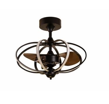 Motore reversibile di CC delle pale del ventilatore da soffitto 26inch dell'ABS di diametro basso della lampada 3