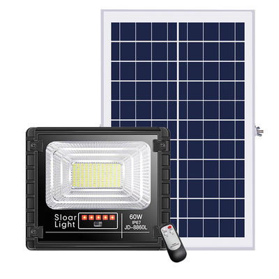 25w 150w luci alimentate solari all'aperto solari di sicurezza della luce di inondazione da 300 watt 80lm/w 3.7V