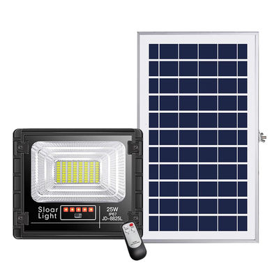 25w 150w luci alimentate solari all'aperto solari di sicurezza della luce di inondazione da 300 watt 80lm/w 3.7V
