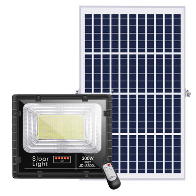 25w 150w luci alimentate solari all'aperto solari di sicurezza della luce di inondazione da 300 watt 80lm/w 3.7V