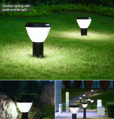 35/65/85 di regolatore della luminosità solare di sostegno della luce 6500LM del giardino di acciaio inossidabile LED di cm