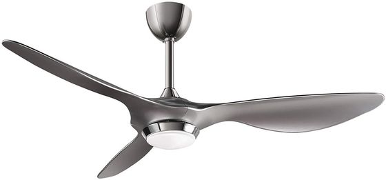 Il ventilatore da soffitto luminoso moderno di lusso 72w ha condotto il commutatore leggero del motore del metallo della lampada del corpo