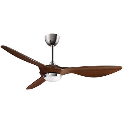 Il ventilatore da soffitto luminoso moderno di lusso 72w ha condotto il commutatore leggero del motore del metallo della lampada del corpo