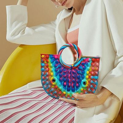 Fashion Tote Borse a mano di grande capacità Borse da spiaggia estive