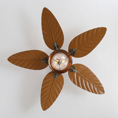 Lama ritrattabile invisibile telecomandata decorativa moderna di 4100k Crystal Ceiling Fan With Light