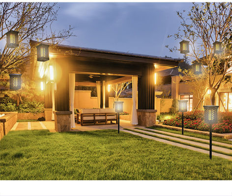 Luce solare leggera del palo della luce intermittente 95lm/w del paesaggio solare moderno dell'ABS del FCC LED