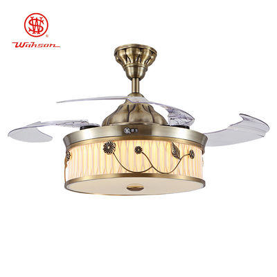 ventilatore da soffitto di pala nascosto 5250lm con luce