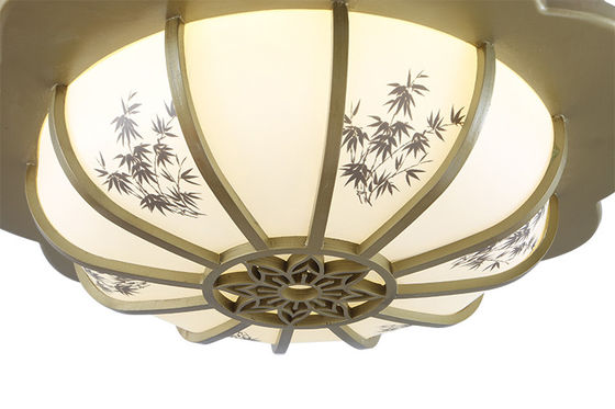 4 luce ritrattabile moderna invisibile acrilica 220v del ventilatore da soffitto di pale 5250lm