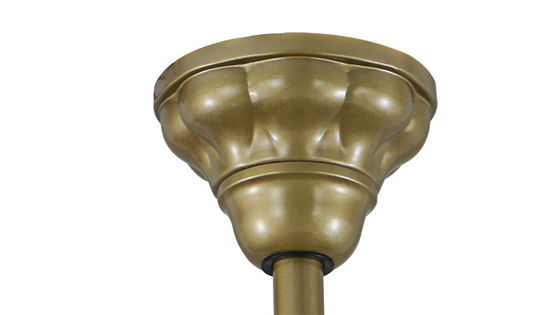 4 luce ritrattabile moderna invisibile acrilica 220v del ventilatore da soffitto di pale 5250lm