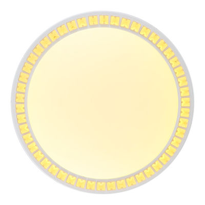 Ventilatore da soffitto pieghevole bianco decorativo moderno di 5250lm 70W con luce per la casa
