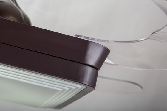 Brown luce ritrattabile del ventilatore da soffitto del supporto a livello da 70 watt con 5250lm a distanza