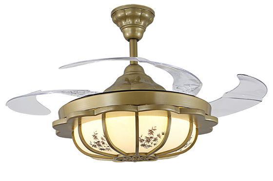 Ventilatore da soffitto invisibile moderno trasparente del ccc Balde 3500K/ventilatore da soffitto calmo con luce
