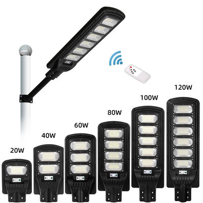 telecomando all'aperto della lampada Ip65 delle iluminazioni pubbliche solari di 6000K 100W 200W 300W