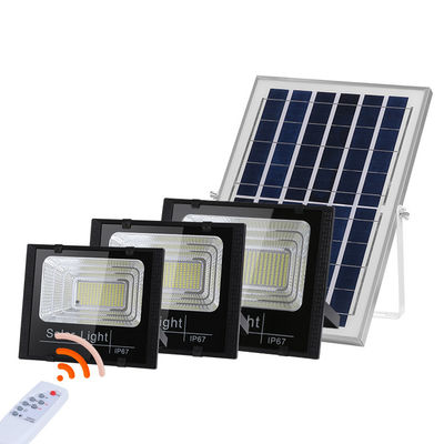 60 watt 100 luci di inondazione solari esteriori alimentate solari dei proiettori 6V 3V di watt