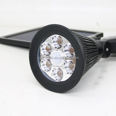 il riflettore solare del sensore di moto di 12LEDs 20-600Lumen si raddoppia riflettore solare capo