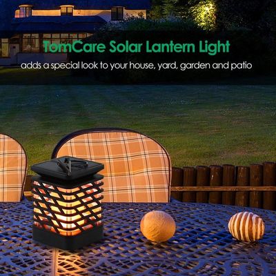 Lanterna tremula solare scintillante della fiamma di 30-40LM 3000K-3500K che appende la luce solare del giardino
