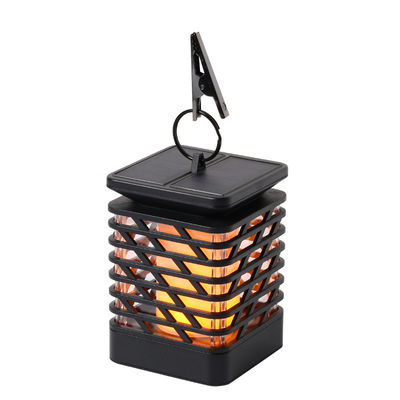 Torce solari della fiamma di 3500K 40LM LED delle lanterne solari senza fili bianche calde del giardino