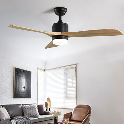 tempo 52Inch che mette la luce di legno del ventilatore da soffitto