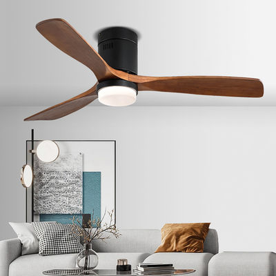 Stile industriale 65 lampada di legno del ventilatore da soffitto del ventilatore da soffitto di pala di watt 90lm/w 120v