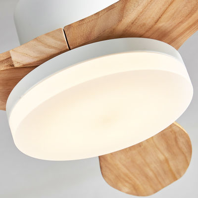 Ventilatore da soffitto elettrico 20w dell'annata della lama del compensato a 52 pollici con la decorazione leggera per la casa