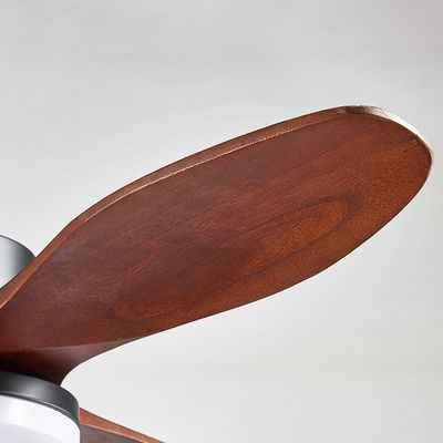 Ventilatore da soffitto elettrico 20w dell'annata della lama del compensato a 52 pollici con la decorazione leggera per la casa