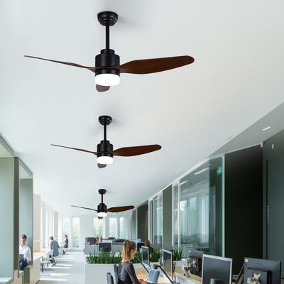 Ventilatore da soffitto di pala moderno residenziale dell'ABS di 65W 1500LM 3 a 47 pollici