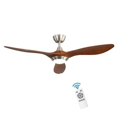 Ventilatore da soffitto di pala elettrico moderno dell'ABS del ferro di 5000K 35Watt con telecomando