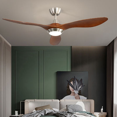 Ventilatore da soffitto di pala elettrico moderno dell'ABS del ferro di 5000K 35Watt con telecomando