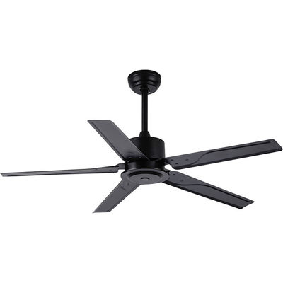 Tempo a 52 pollici del ventilatore da soffitto del piedistallo della pala del metallo 110VAC di stile del sottotetto che mette il telecomando di rf