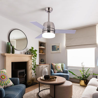 ventilatore da soffitto a 36 pollici del metallo della pala del ferro 3 della luce del ventilatore da soffitto di 65W 3000K