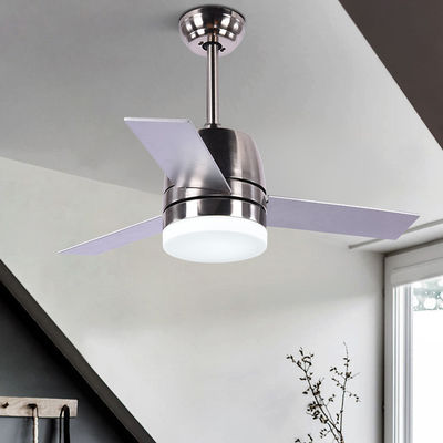 ventilatore da soffitto a 36 pollici del metallo della pala del ferro 3 della luce del ventilatore da soffitto di 65W 3000K