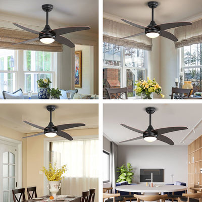 risparmio energetico della lampada del ventilatore da soffitto di pala del metallo del compensato del ferro di 3000-5000K 50000Hour