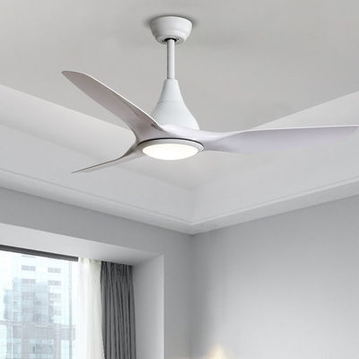 Ventilatore da soffitto di pala bianco di 5 ABS di velocità 3CCT per il ristorante 1500LM