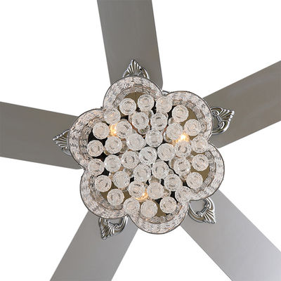 18w supporto a livello Crystal Chandelier Ceiling Fan