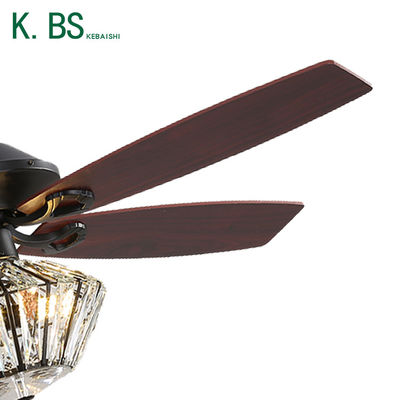 ventilatori da soffitto decorativi/luminosità eccellente del salone di 65W 120V ventilatore da soffitto frizzante