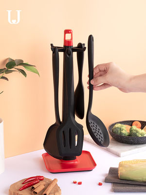 Eec di LFGB un silicone di 7 pezzi che cucina insieme/l'insieme degli utensili cucina del silicone
