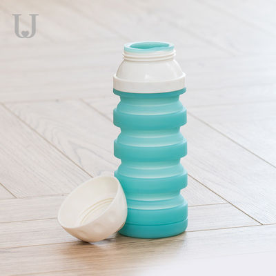 Tazza bevente del silicone 570ml dell'animale domestico del cane pieghevole all'aperto dei prodotti