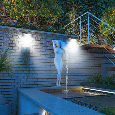 Luci impermeabili della parete del sensore solare di 200LM 21pcs LED per il giardino