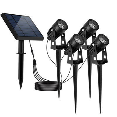 giardino alimentato solare Spike Lights/riflettori d'abbellimento solari di 6000K 100-200LM