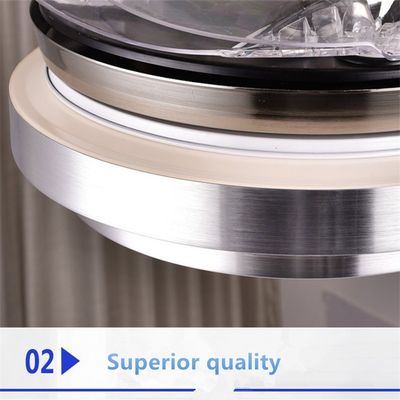 bianco neutrale di 6000k 4000lm Crystal Flush Mount Ceiling Fan