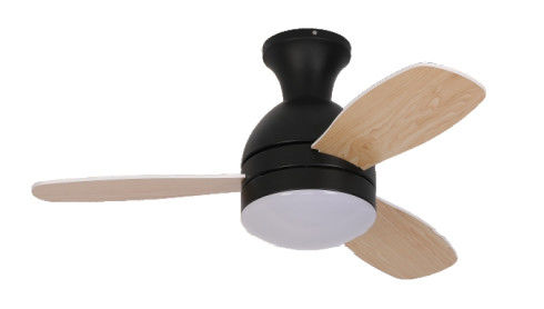 Luce di legno del ventilatore da soffitto dell'ufficio 6000K con la catena di tirata