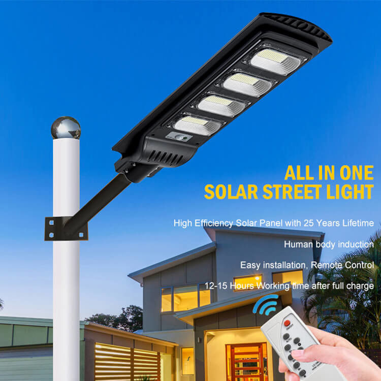iluminazione pubblica solare del sensore di moto di 50-300Watt 4.5V/iluminazione pubblica solare del giardino