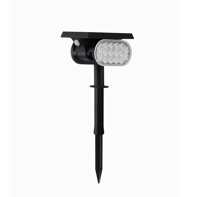 Fuori di 90lm/W 3.7V Pir Motion Sensor Solar Garden accende il regolatore della luminosità di sostegno