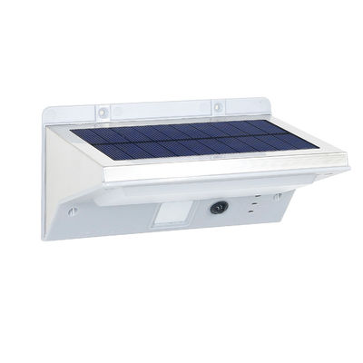 Luce all'aperto 3.7V della parete del sensore solare di IP65 6000-6500K LED con la base di alluminio