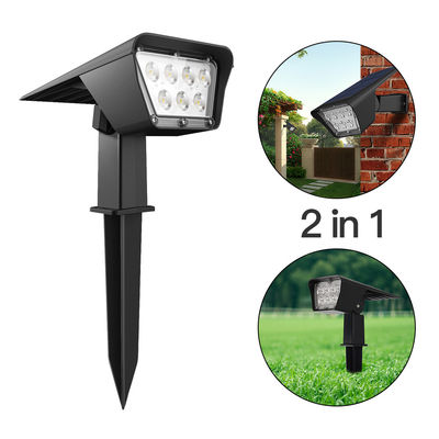 luce solare all'aperto del giardino di 20000hour 300lm LED un angolo d'apertura da 180 gradi