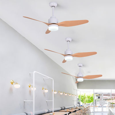 Ventilatore da soffitto di pala moderno residenziale dell'ABS di 65W 1500LM 3 a 47 pollici