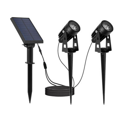 giardino alimentato solare Spike Lights/riflettori d'abbellimento solari di 6000K 100-200LM