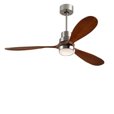 Le pale del compensato del corredo 3 della luce del ventilatore da soffitto di Dimmable del motore di CC hanno spazzolato il colore dell'oro